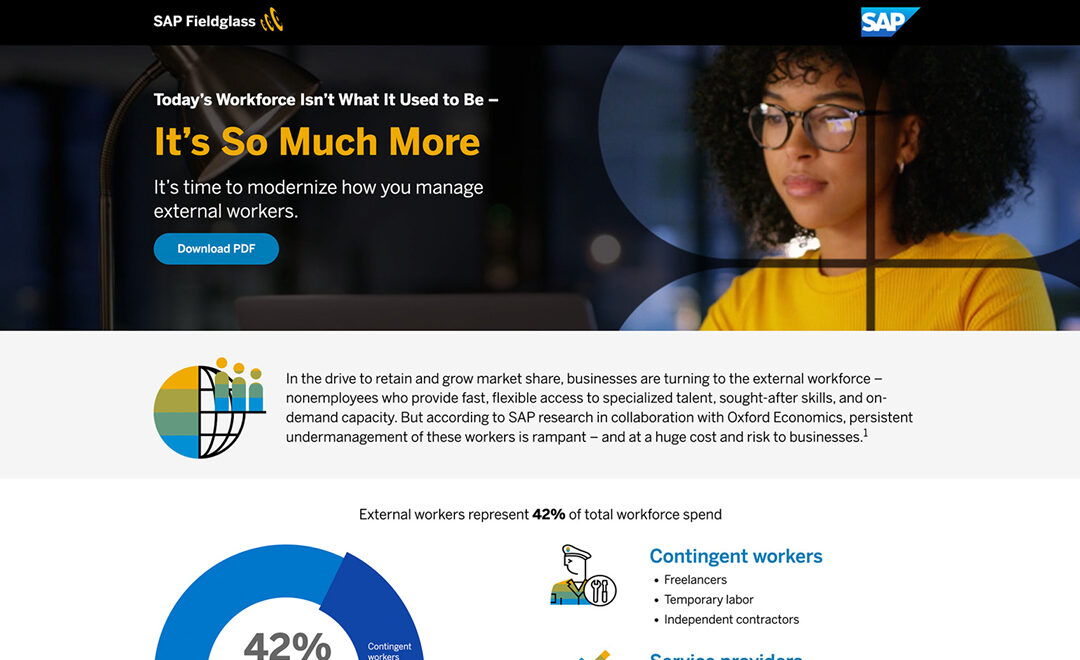 infographics- today's workforce